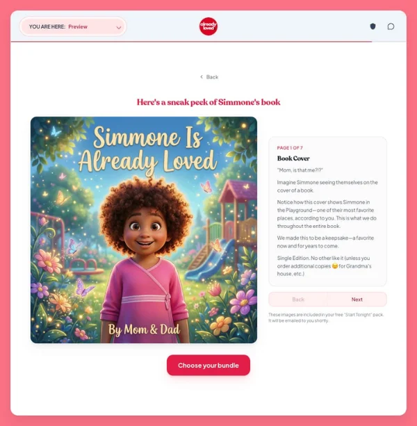 Step 2: Preview & Purchase